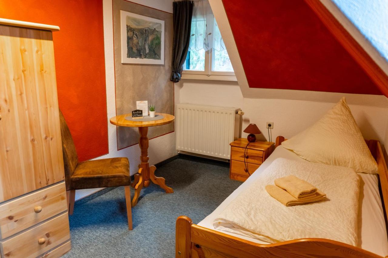Pension Schrammsteinbaude Bad Schandau Exteriör bild