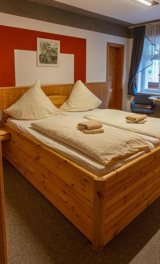 Pension Schrammsteinbaude Bad Schandau Exteriör bild