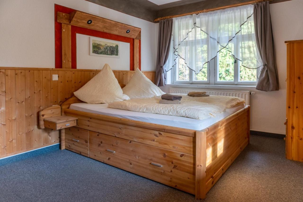 Pension Schrammsteinbaude Bad Schandau Exteriör bild